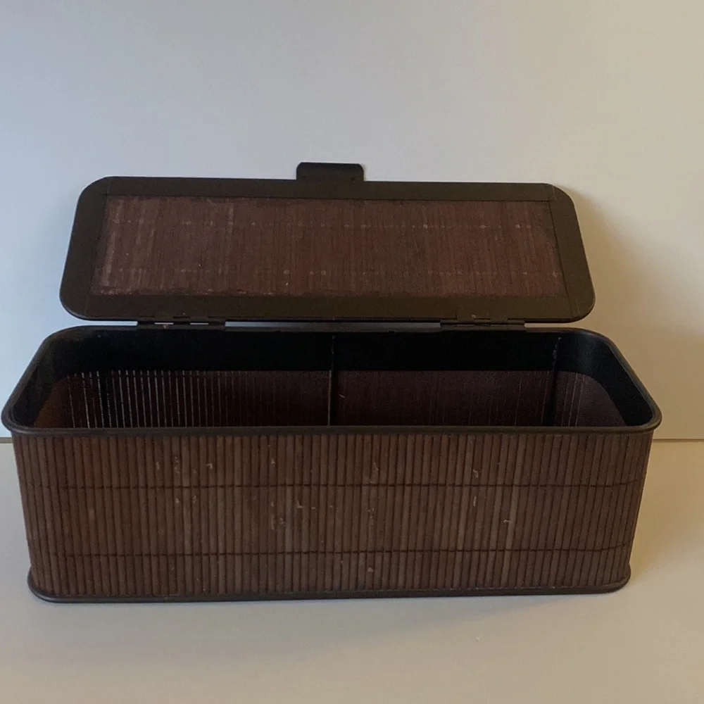 Cute Bamboo Storage Bin